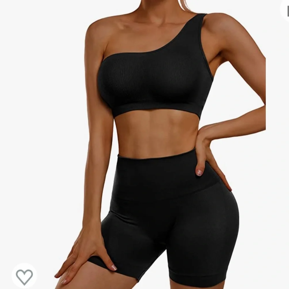 Biker Shorts high Waisted Workout Shorts - Picture 4 of 5